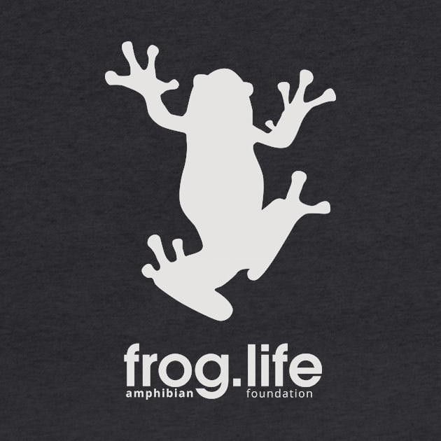 Frog.Life (Light Grey) by amphibianfoundation